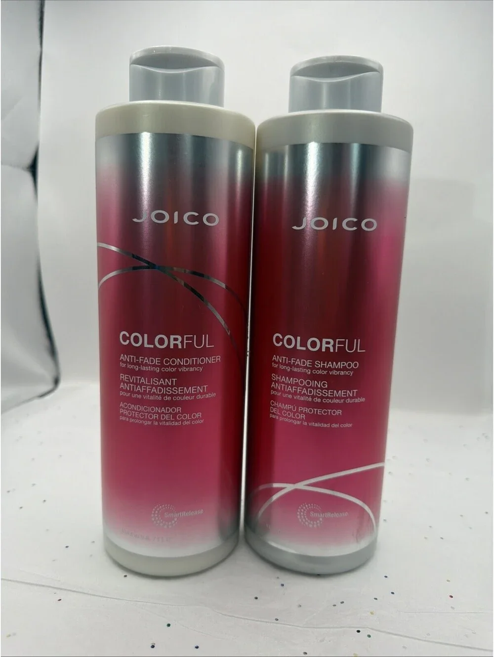 Joico Colorful Anti-Fade Shampoo Conditioner Set Sulfate-Free 33.8 fl oz New Duo